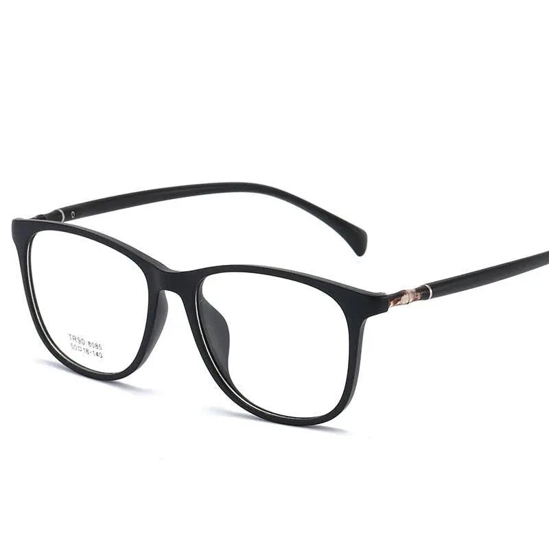 Unisex Square Full Rim TR90 Prescription Glasses 8085 — view 9 | Rx Spectacle
