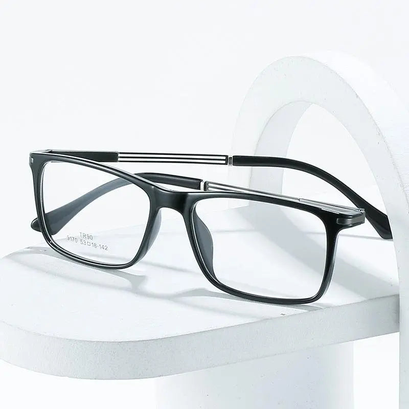 Unisex Full Rim Aluminum Prescription Glasses 9170 — view 2 | Rx Spectacle