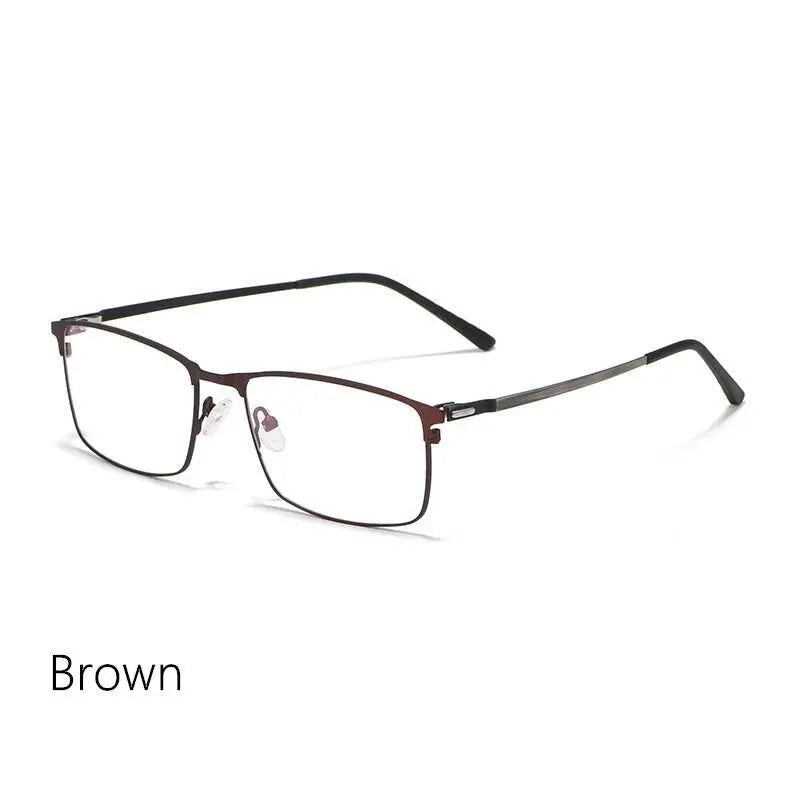 Men's Full Rim Alloy Prescription Glasses P9847 — view 9 | Rx Spectacle