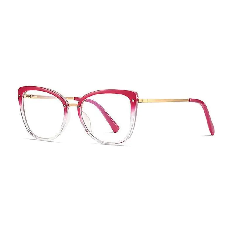 Women's Square Full Rim TR90 Prescription Glasses 2076 — view 6 | Rx Spectacle