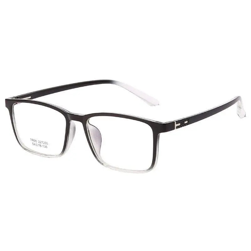 Unisex Rectangular Full Rim TR90 Prescription Glasses 227 — view 4 | Rx Spectacle