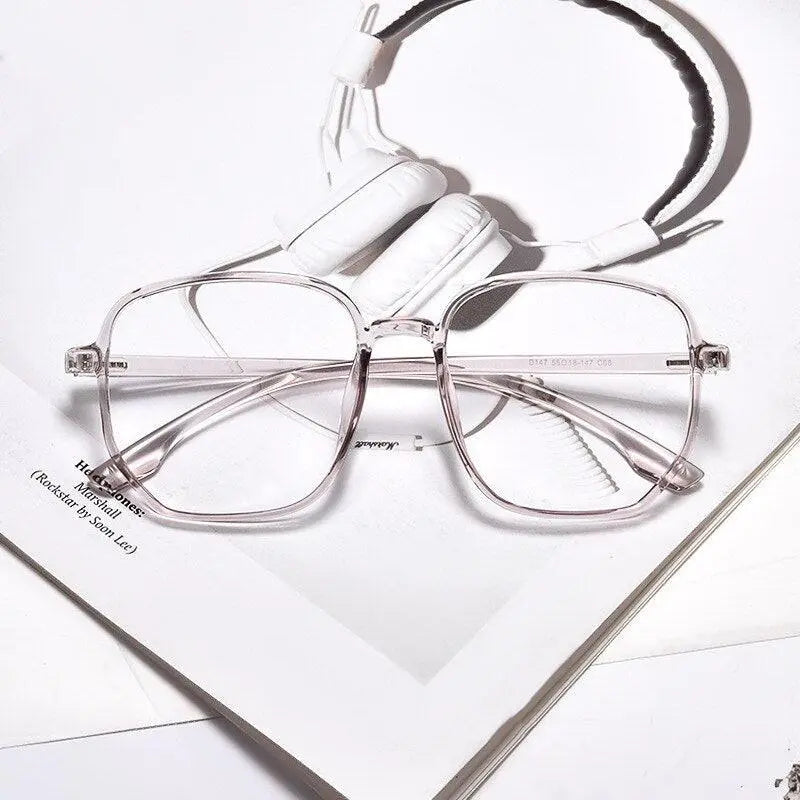 Unisex Polygon Full Rim Acetate Prescription Glasses D147 — view 11 | Rx Spectacle