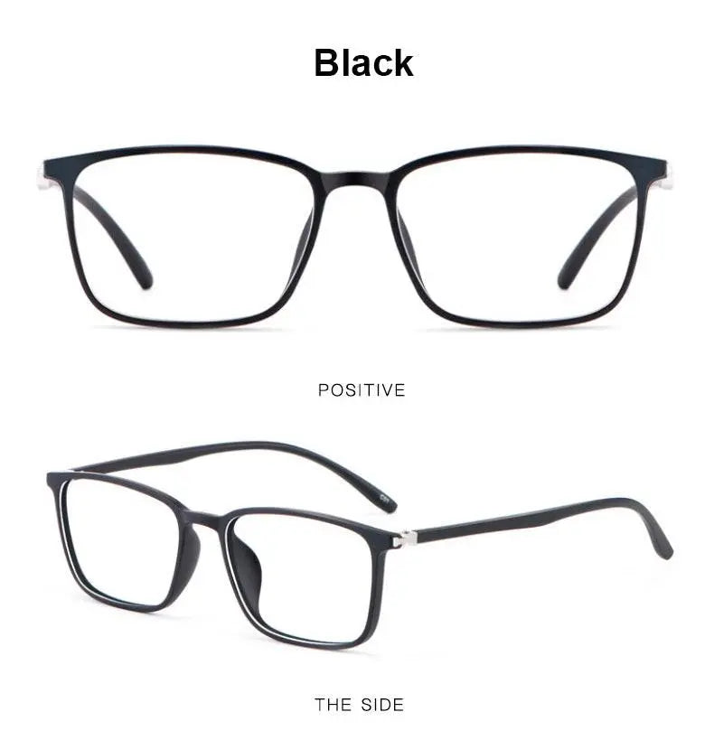 Unisex Square Full Rim TR90 Prescription Glasses 6633 — view 18 | Rx Spectacle