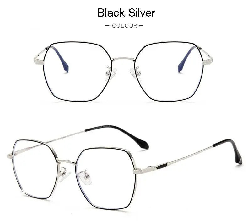 Unisex Full Rim Alloy Prescription Glasses 9339 — view 16 | Rx Spectacle