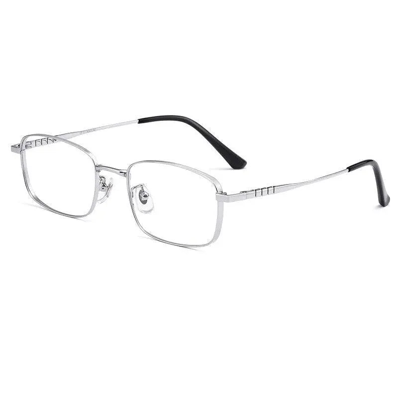 Unisex Full Rim Titanium Prescription Glasses P15303 — view 4 | Rx Spectacle
