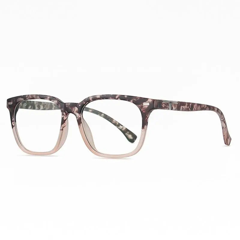 Unisex Square Full Rim TR90 Prescription Glasses 6914 — view 10 | Rx Spectacle