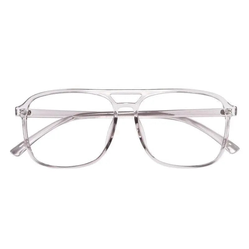 Unisex Full Rim TR90 Double Bridge Prescription Glasses D138 — view 6 | Rx Spectacle