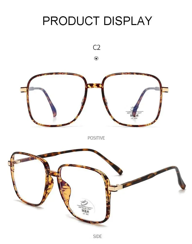 Unisex Square Full Rim TR90 Prescription Glasses 8877 — view 16 | Rx Spectacle
