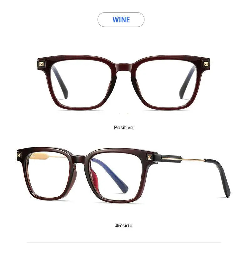 Unisex Square Full Rim TR90 Prescription Glasses 2068 — view 15 | Rx Spectacle