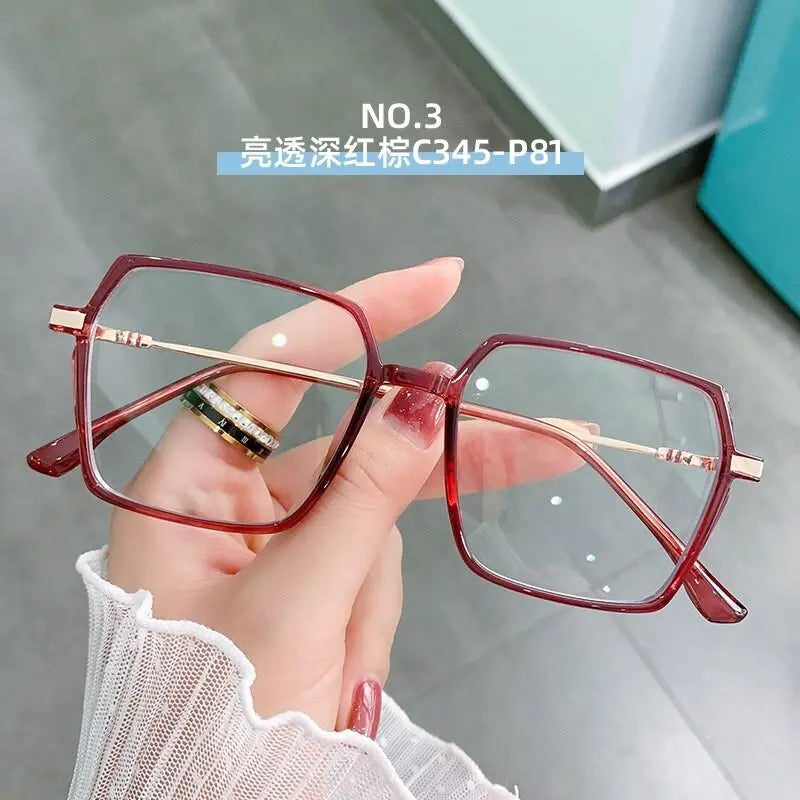 Women's Square Full Rim TR90 Prescription Glasses Lk308 — view 4 | Rx Spectacle