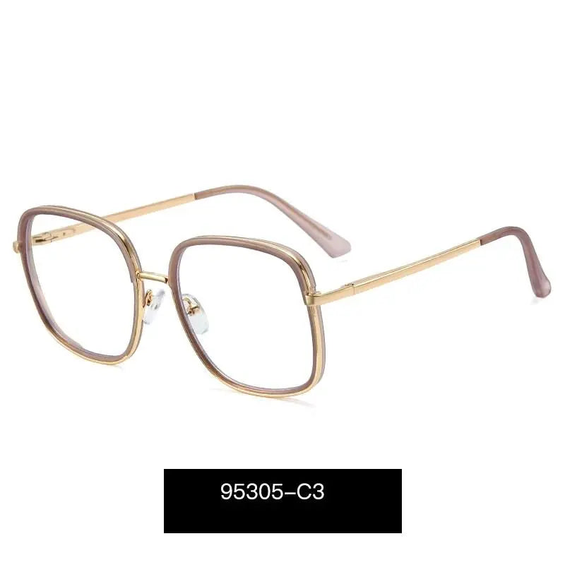 Women's Square Full Rim TR90 Prescription Glasses 95305 — view 6 | Rx Spectacle