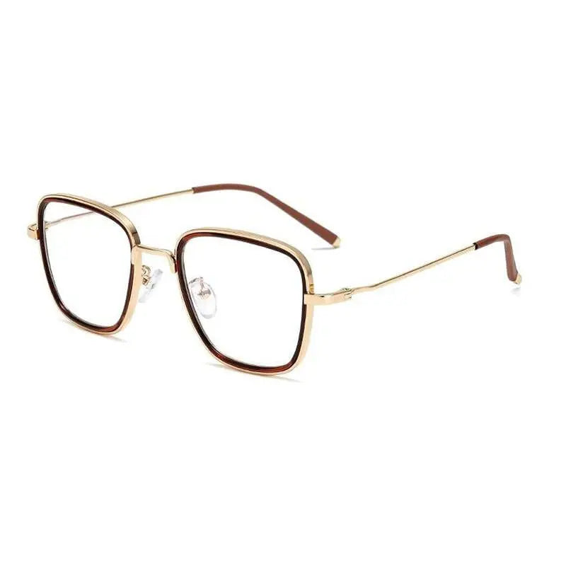 Unisex Round Full Rim Alloy Prescription Glasses 5206 — view 10 | Rx Spectacle