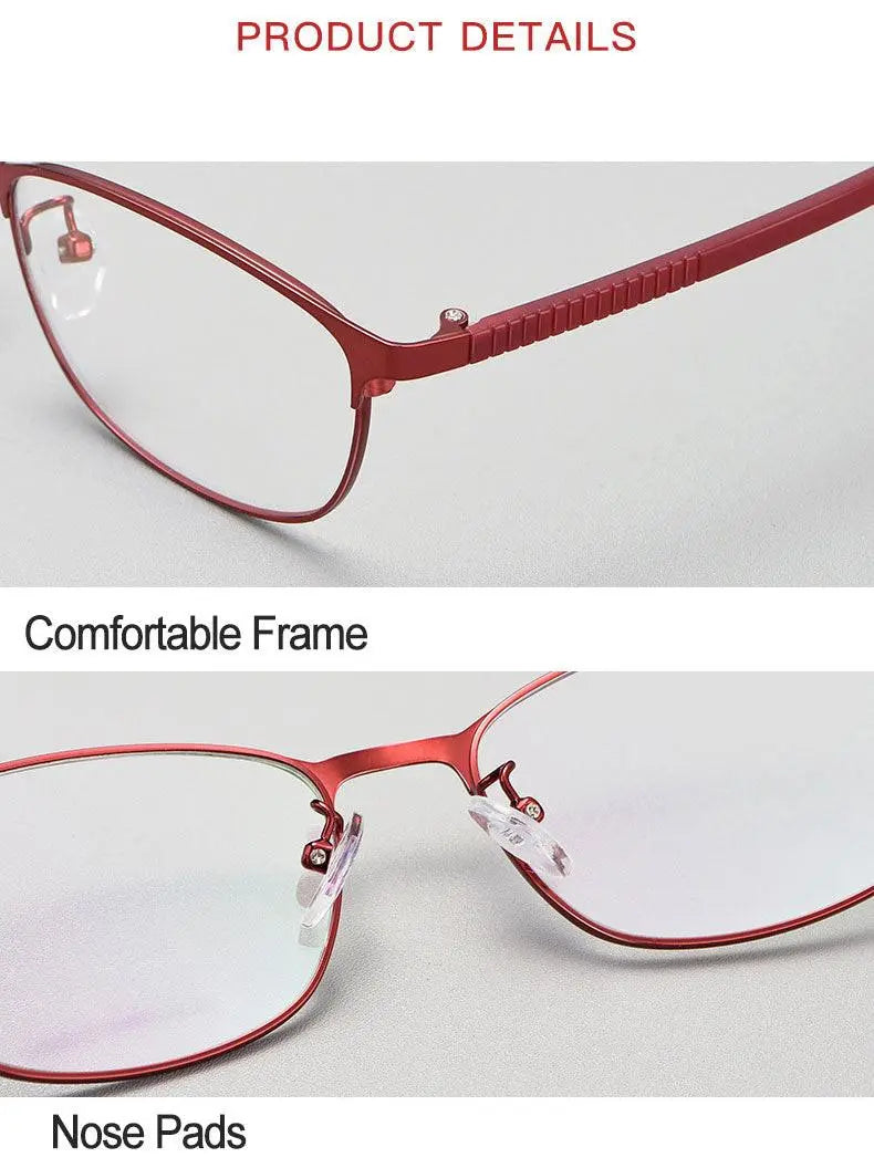 Women's Square Full Rim TR90 Prescription Glasses 3569 — view 17 | Rx Spectacle