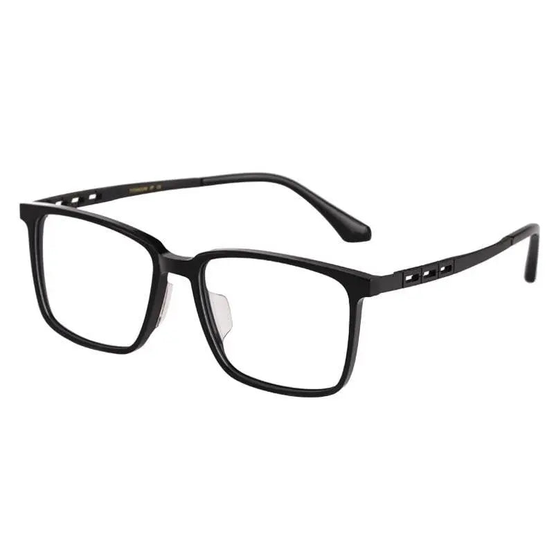 Men's Full Rim Titanium Prescription Glasses HT5022B — view 4 | Rx Spectacle