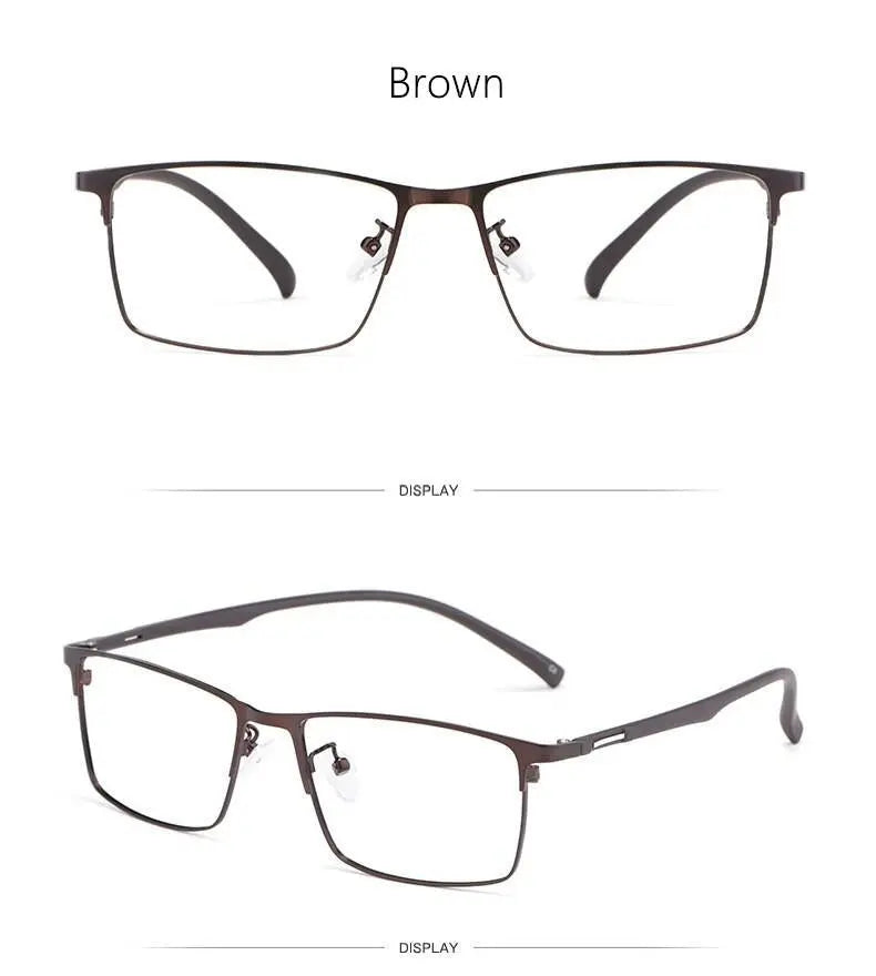 Men's Full Rim Alloy Prescription Glasses 89028 — view 15 | Rx Spectacle