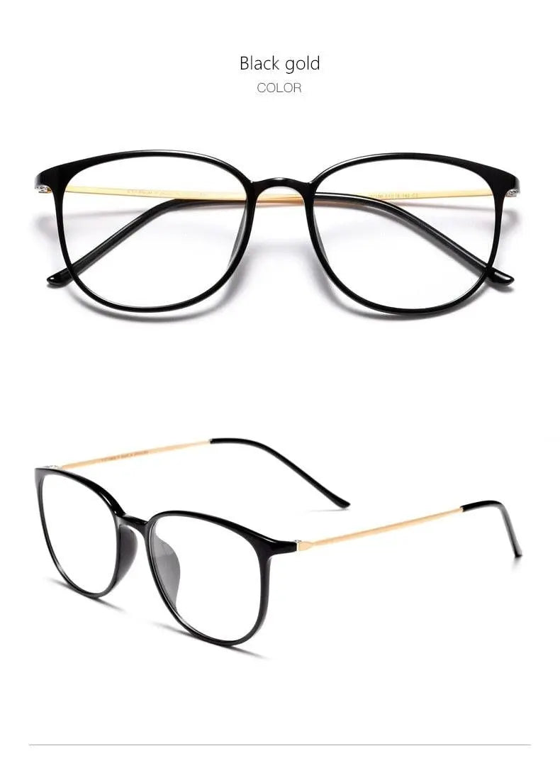 Unisex Full Rim Titanium Prescription Glasses 2212B — view 15 | Rx Spectacle