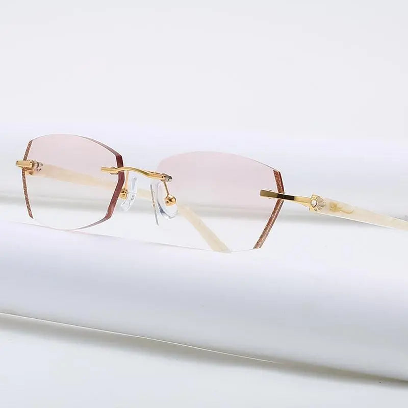Women's Rimless Titanium Prescription Glasses 58069 — view 1 | Rx Spectacle
