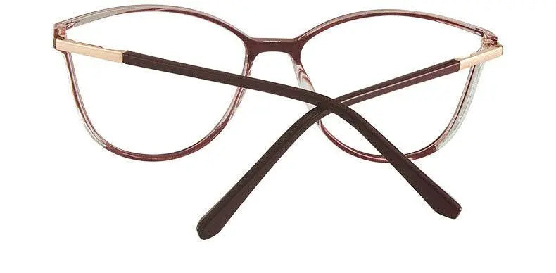 Women's Cat Eye Full Rim TR90 Prescription Glasses 7041 — view 16 | Rx Spectacle
