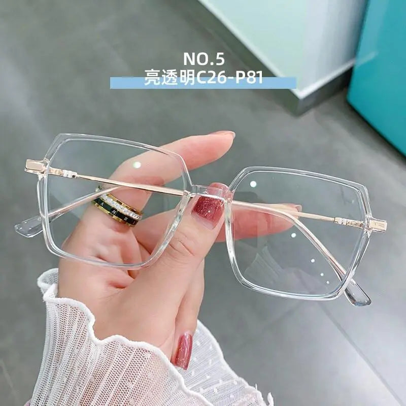 Women's Square Full Rim TR90 Prescription Glasses Lk308 — view 9 | Rx Spectacle
