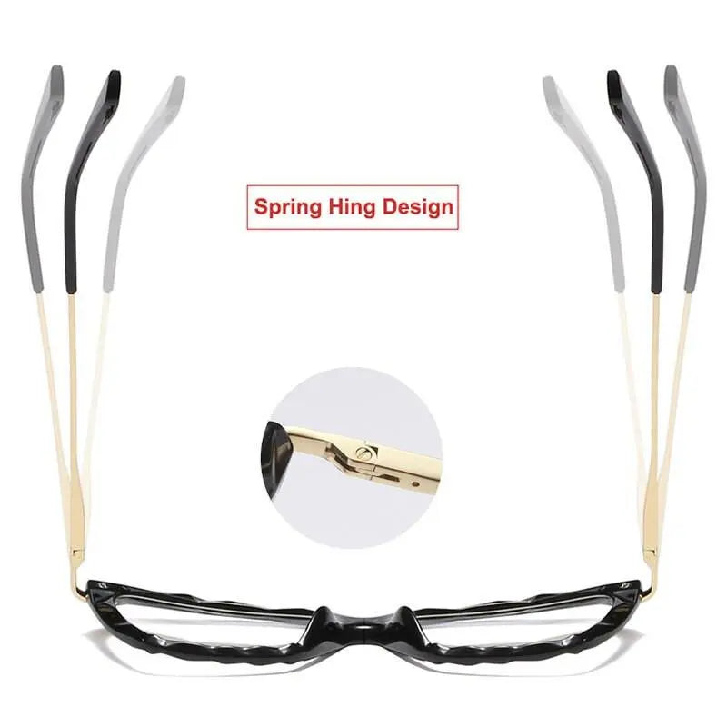 Women's Cat Eye Full Rim Acetate Prescription Glasses 97533 — view 6 | Rx Spectacle