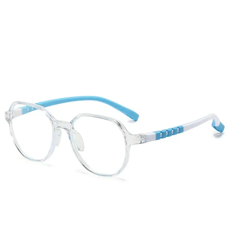 Unisex Polygon Full Rim TR90 Prescription Glasses 322102 — view 4 | Rx Spectacle