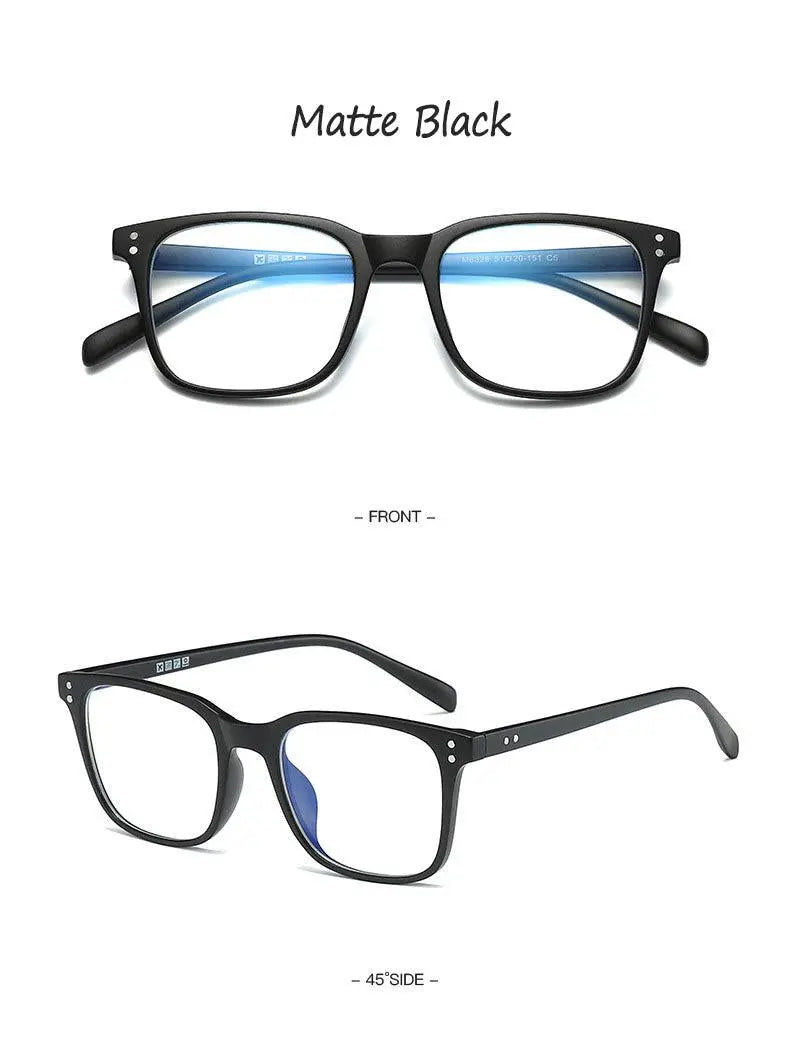 Unisex Square Full Rim TR90 Prescription Glasses 6328 — view 19 | Rx Spectacle