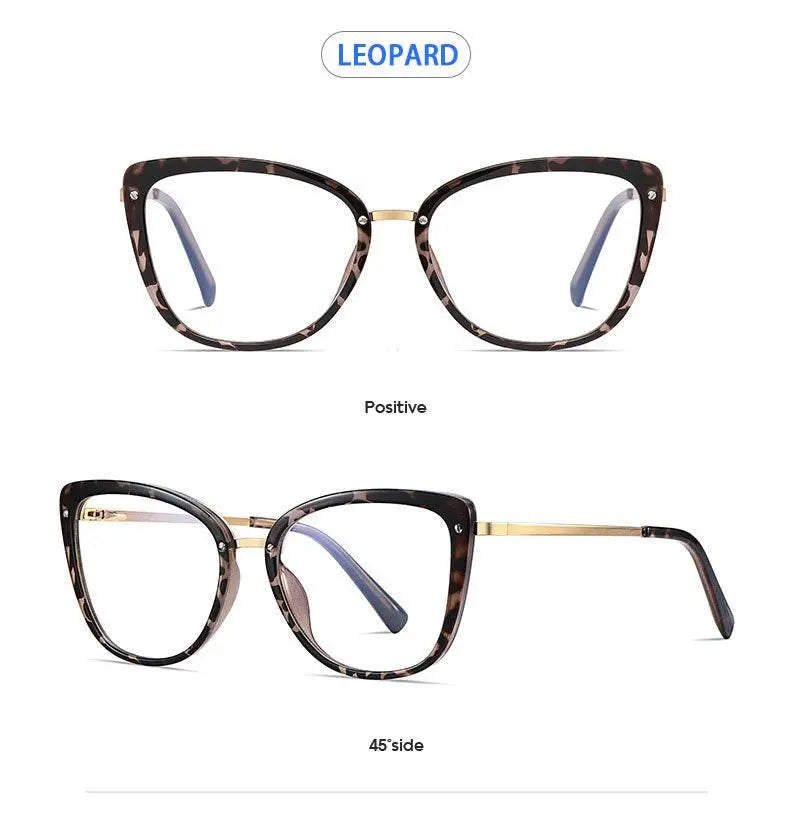 Women's Square Full Rim TR90 Prescription Glasses 2076 — view 17 | Rx Spectacle