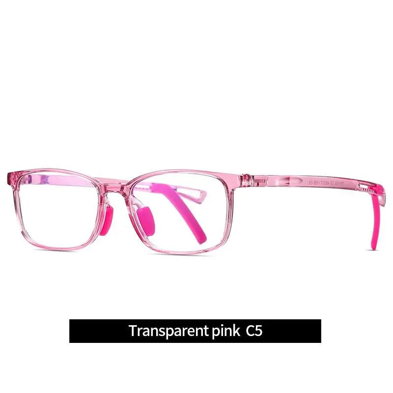 Unisex Square Full Rim TR90 Prescription Glasses 5109 — view 11 | Rx Spectacle