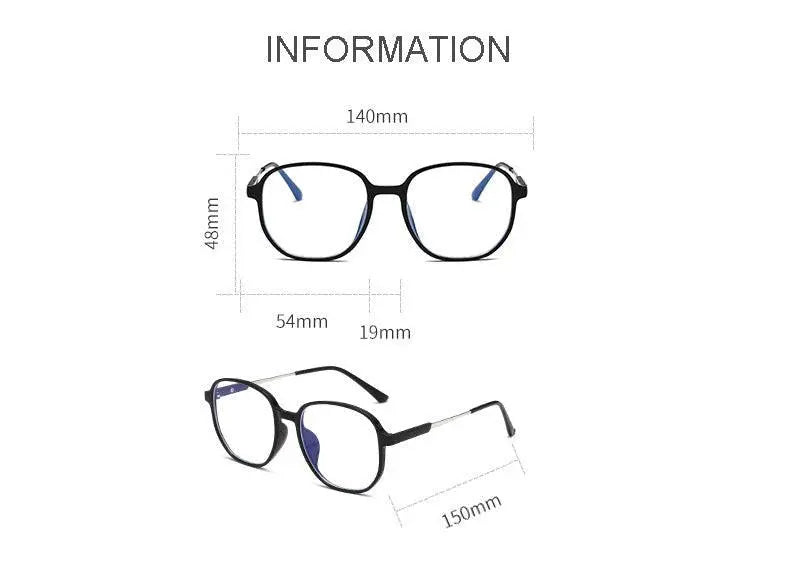 Unisex Polygon Full Rim TR90 Prescription Glasses 60153 — view 14 | Rx Spectacle