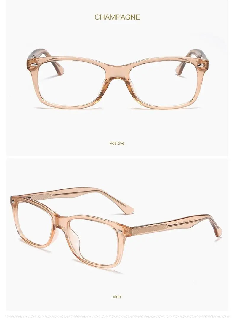 Women's Square Full Rim Acetate Prescription Glasses 2008 — view 17 | Rx Spectacle