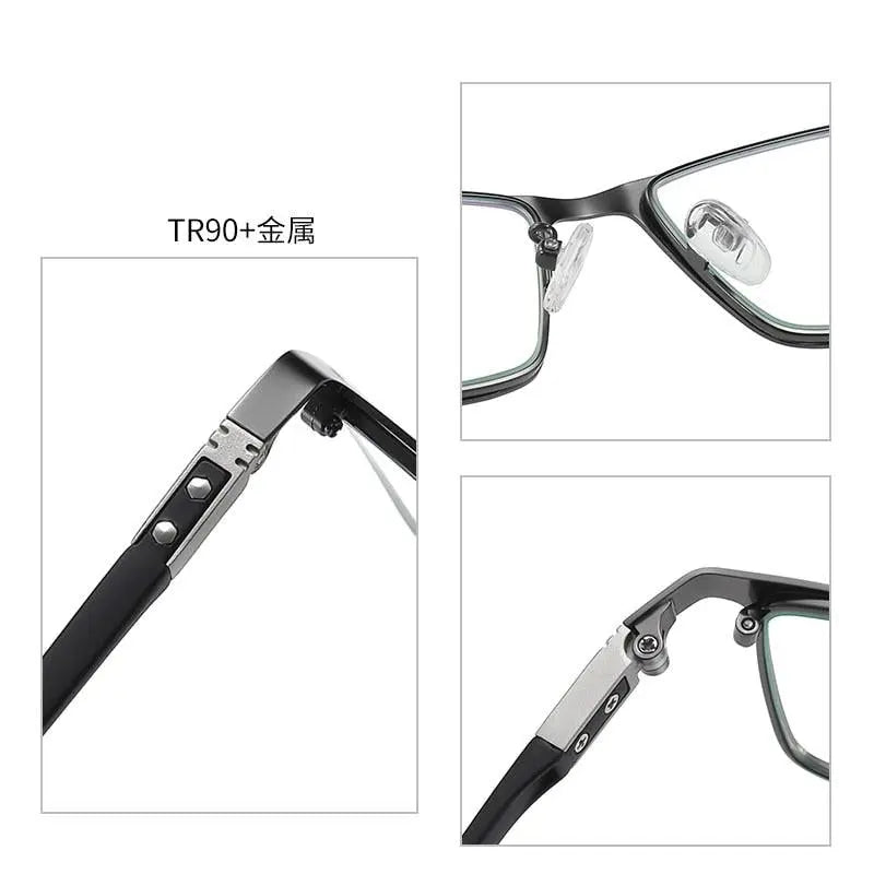 Men's Full Rim TR90 Prescription Glasses T316 — view 7 | Rx Spectacle