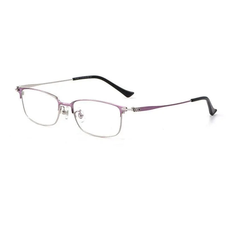 Women's Full Rim Titanium Prescription Glasses 86061 — view 8 | Rx Spectacle