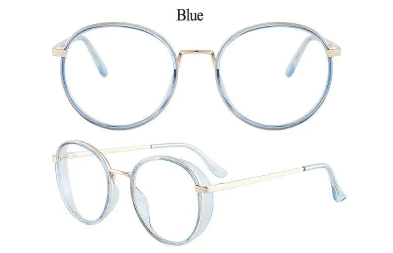 Women's Round Full Rim TR90 Prescription Glasses 7028 — view 17 | Rx Spectacle