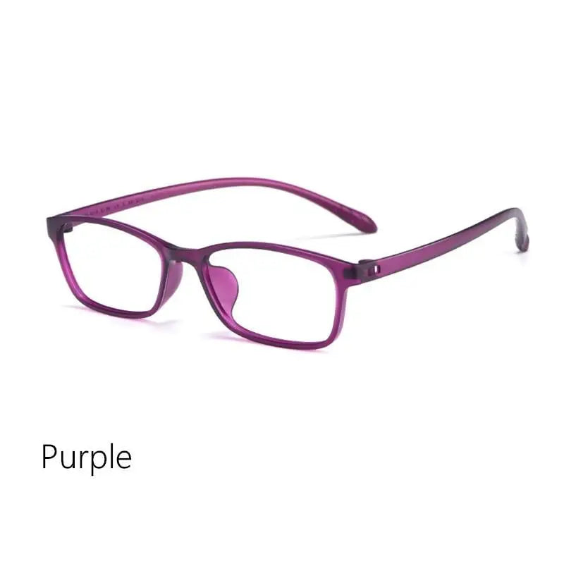 Unisex Square Full Rim TR90 Prescription Glasses X1x2 — view 7 | Rx Spectacle
