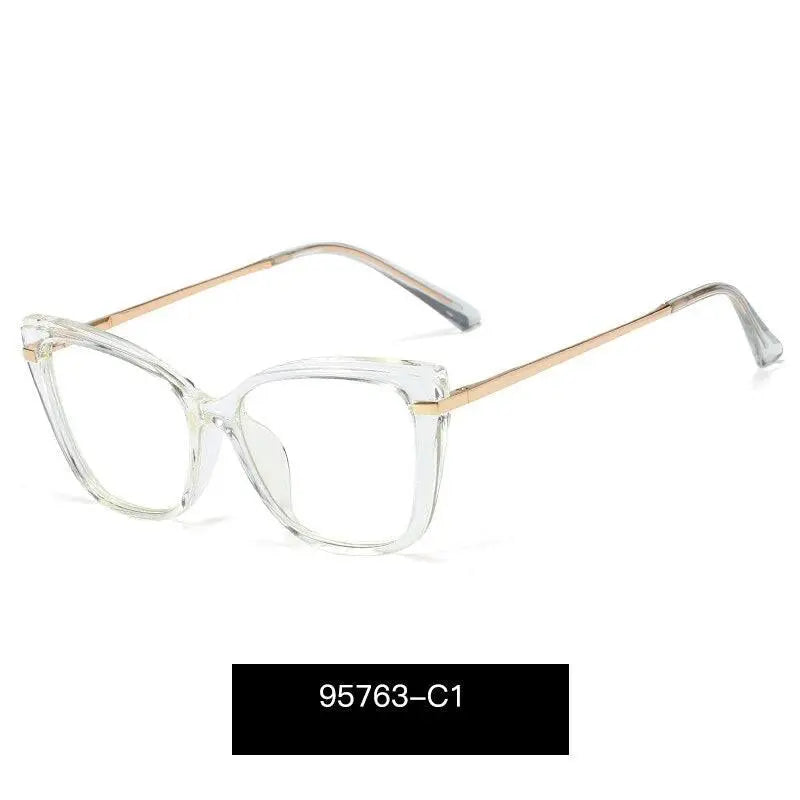 Women's Square Full Rim TR90 Prescription Glasses 95763 — view 9 | Rx Spectacle