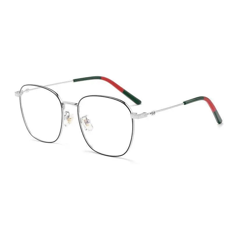 Unisex Full Rim Titanium Prescription Glasses 7525 — view 9 | Rx Spectacle