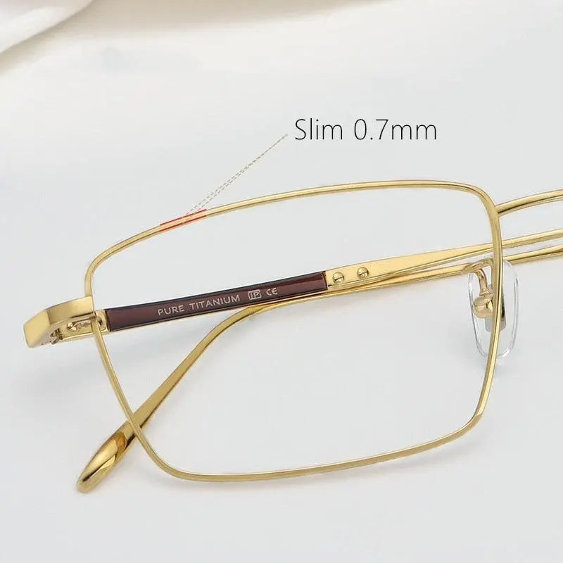 Men's Full Rim Titanium Prescription Glasses CK1045 — view 3 | Rx Spectacle