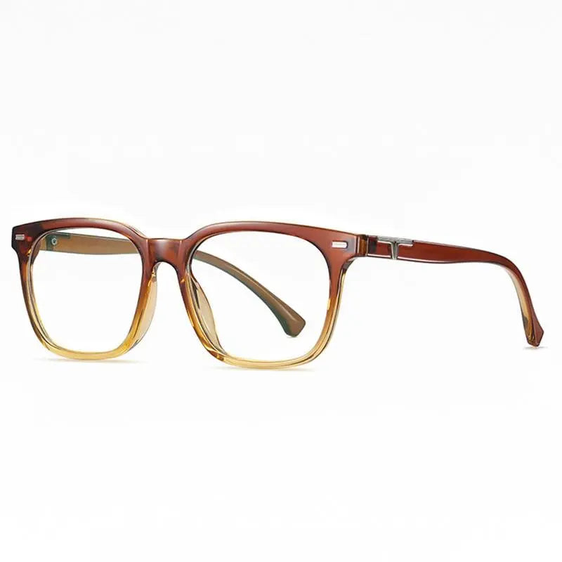 Unisex Square Full Rim TR90 Prescription Glasses 6914 — view 9 | Rx Spectacle