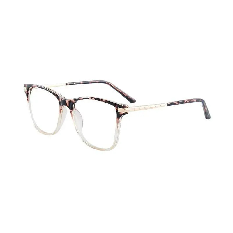 Women's Square Full Rim TR90 Prescription Glasses 7039 — view 3 | Rx Spectacle