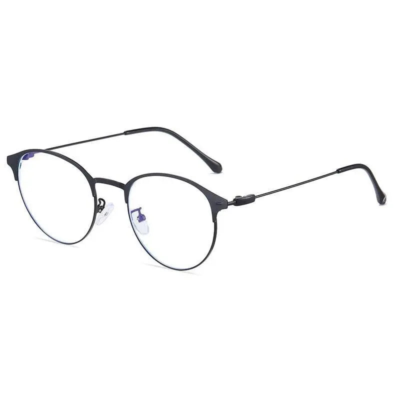Unisex Round Full Rim Acetate Prescription Glasses Zy9811 — view 3 | Rx Spectacle