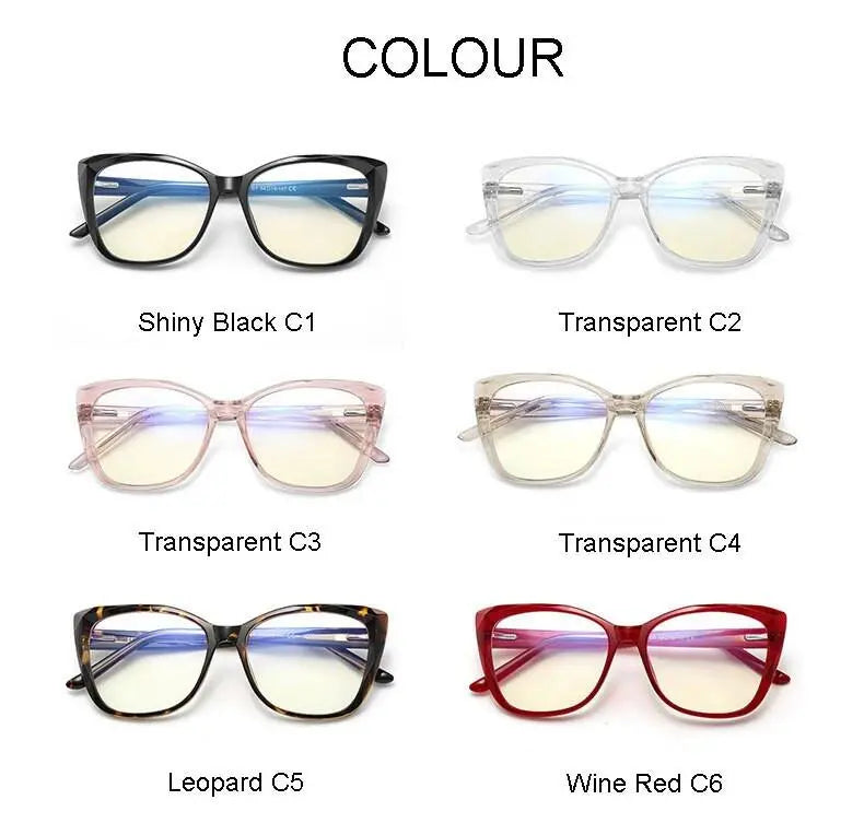 Unisex Cat Eye Full Rim TR90 Prescription Glasses 2001 — view 17 | Rx Spectacle