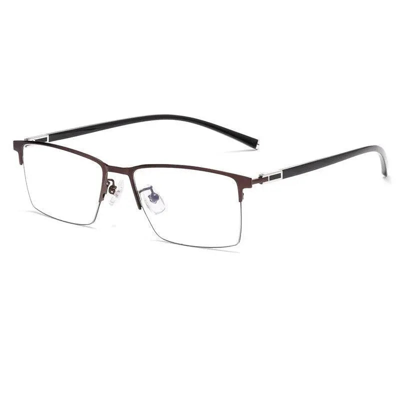 Men's Full Rim Titanium Prescription Glasses P9832 — view 4 | Rx Spectacle