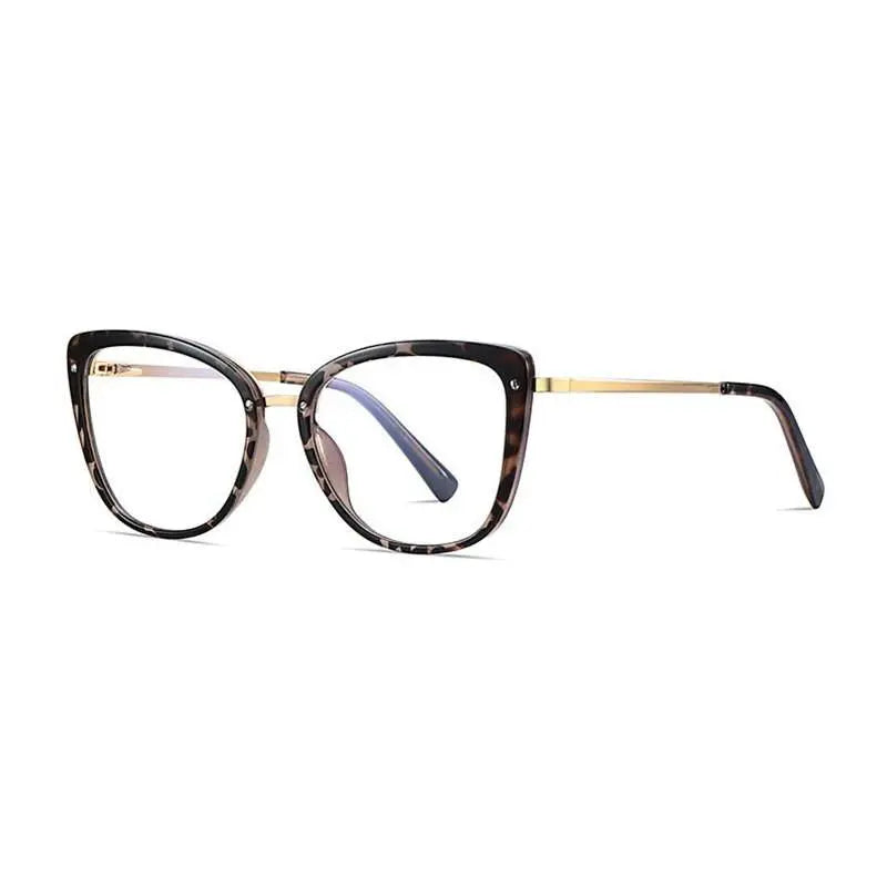 Women's Square Full Rim TR90 Prescription Glasses 2076 — view 10 | Rx Spectacle