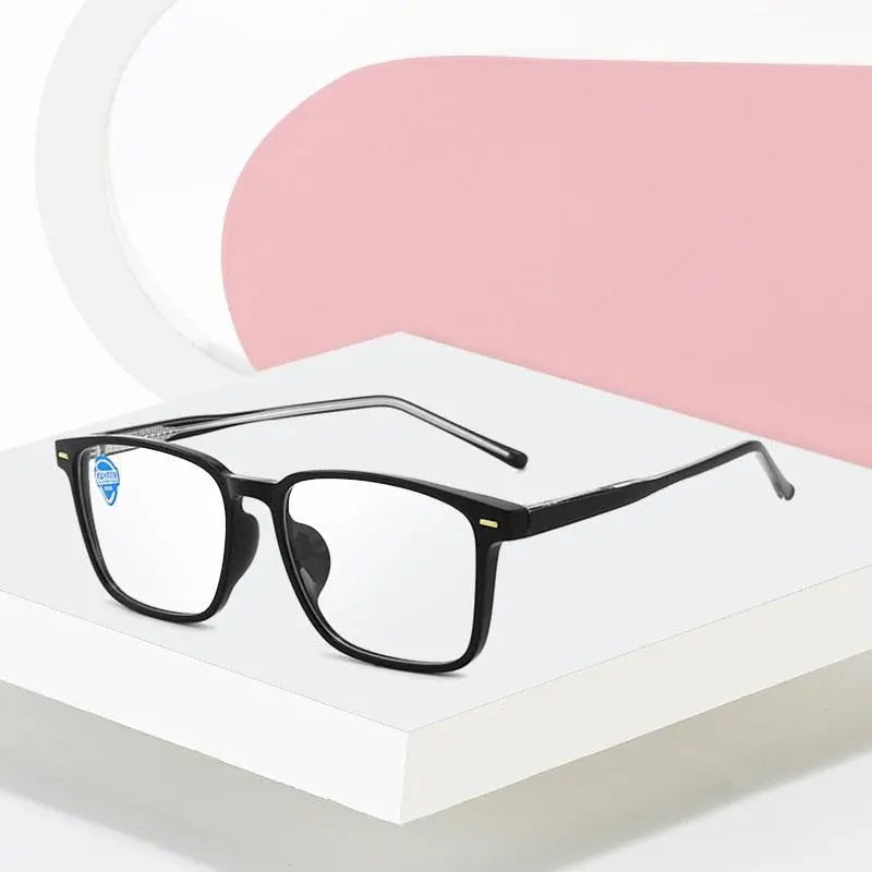 Unisex Square Full Rim TR90 Prescription Glasses 8839 — view 2 | Rx Spectacle