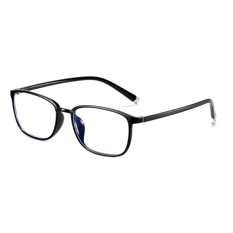 Women's Square Full Rim Titanium Prescription Glasses 41041 — view 3 | Rx Spectacle