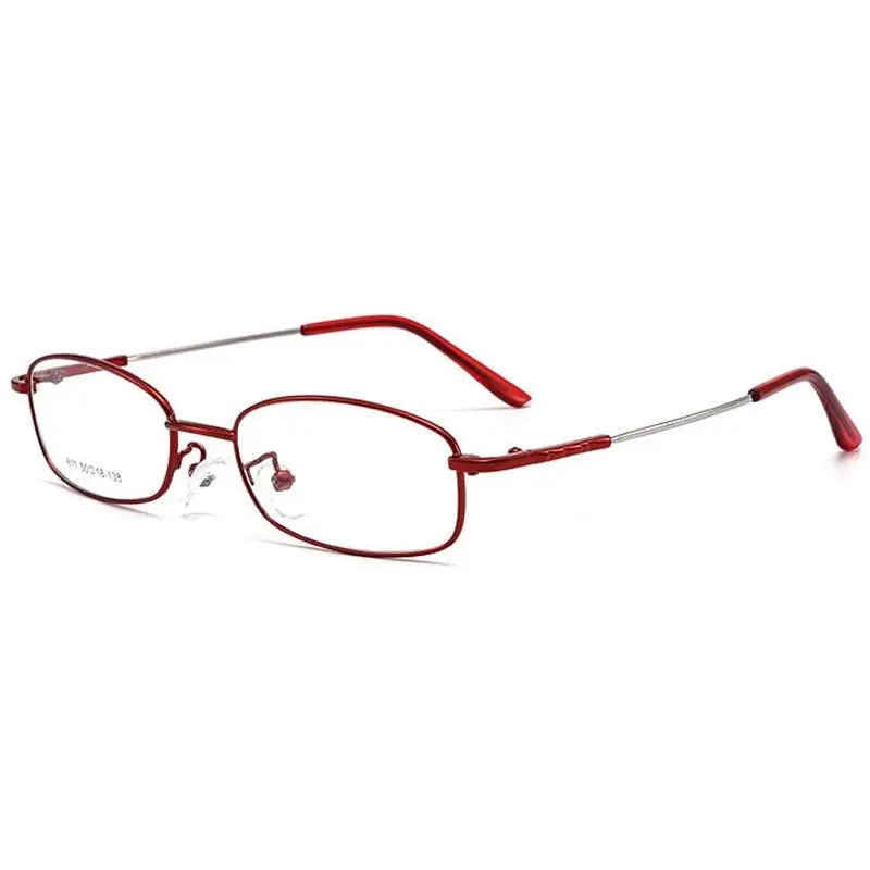 Unisex Full Rim Alloy Prescription Glasses 611 — view 13 | Rx Spectacle