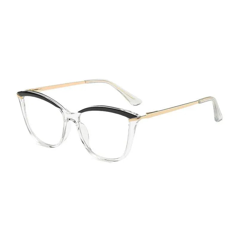Women's Cat Eye Full Rim TR90 Prescription Glasses 2036 — view 12 | Rx Spectacle