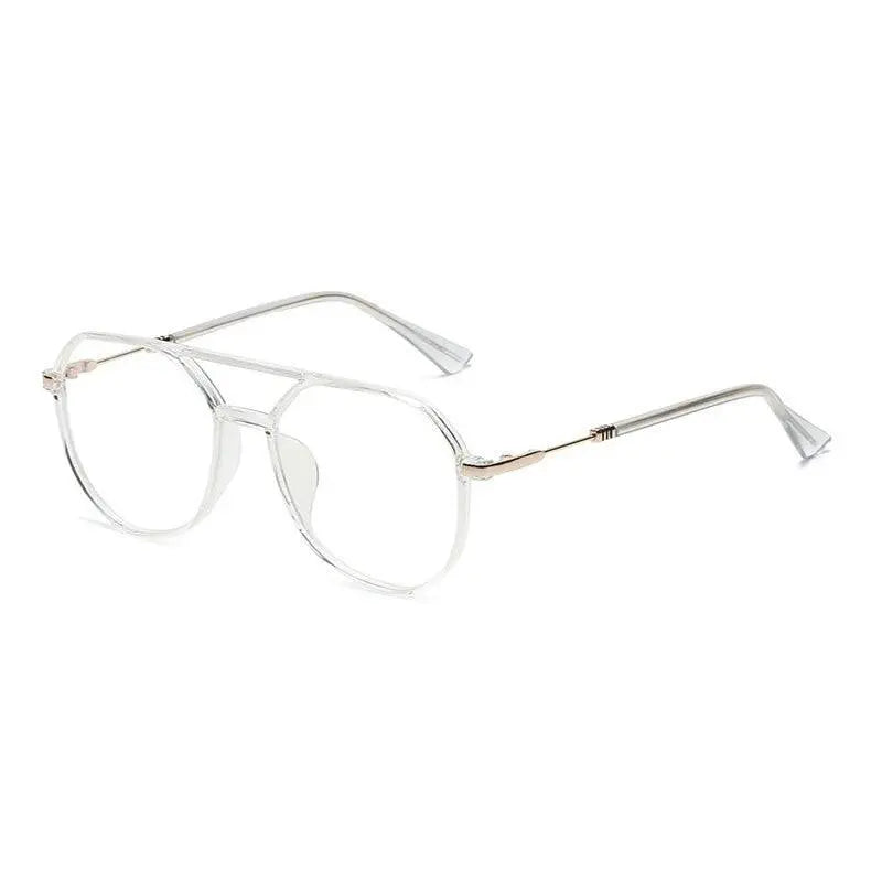 Unisex Square Full Rim Acetate Double Bridge Prescription Glasses 30062 — view 11 | Rx Spectacle
