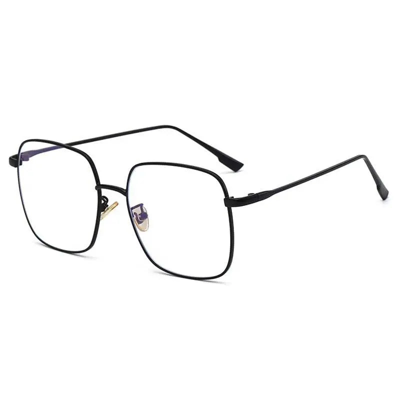 Unisex Square Full Rim Alloy Prescription Glasses 8810 — view 4 | Rx Spectacle
