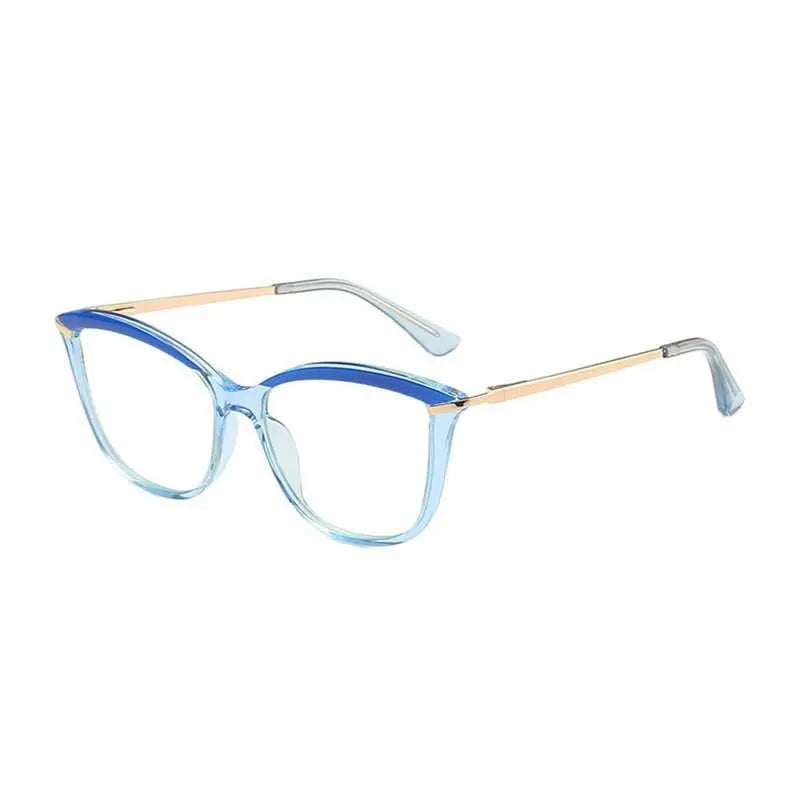 Women's Cat Eye Full Rim TR90 Prescription Glasses 2036 — view 8 | Rx Spectacle